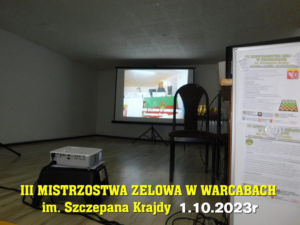 III Mistrzostwa Zelowa w Warcabach im. Szczepana Krajdy - 1.10.2023r