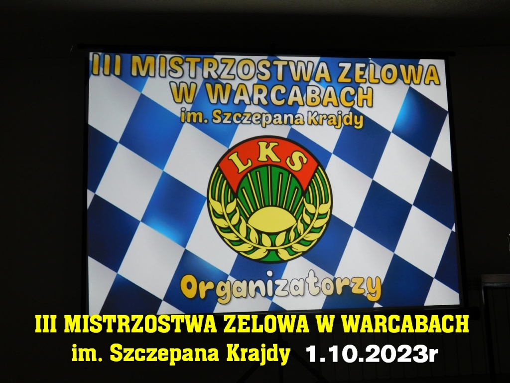 III Mistrzostwa Zelowa w Warcabach im. Szczepana Krajdy - 1.10.2023r
