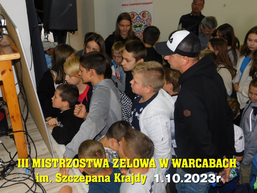 III Mistrzostwa Zelowa w Warcabach im. Szczepana Krajdy - 1.10.2023r
