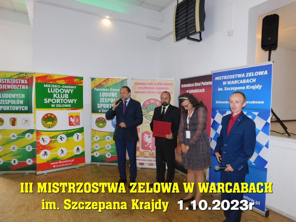 III Mistrzostwa Zelowa w Warcabach im. Szczepana Krajdy - 1.10.2023r