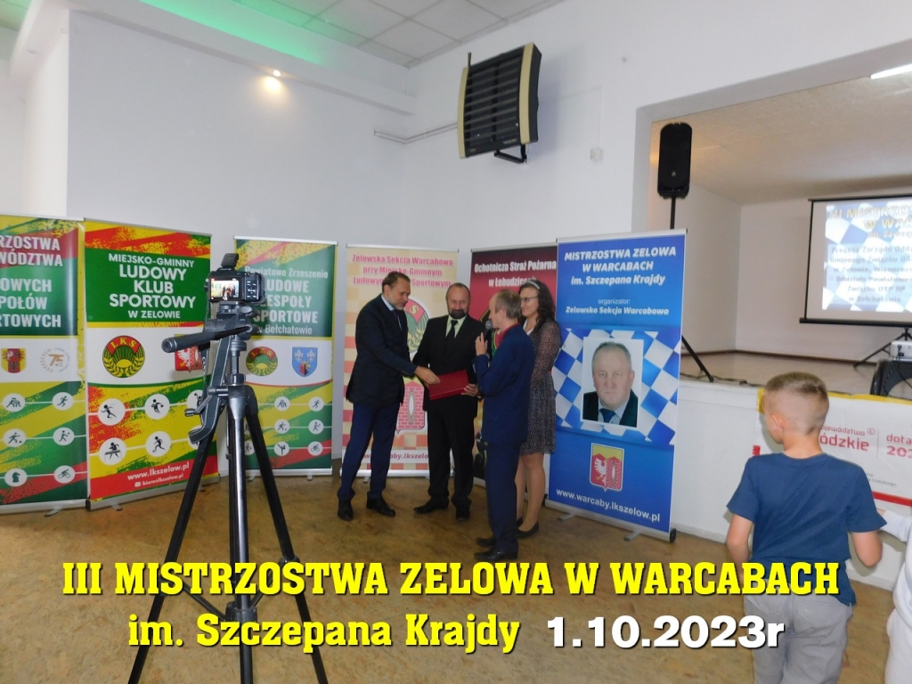 III Mistrzostwa Zelowa w Warcabach im. Szczepana Krajdy - 1.10.2023r