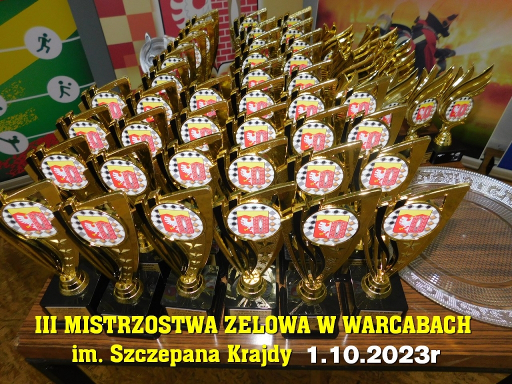 III Mistrzostwa Zelowa w Warcabach im. Szczepana Krajdy - 1.10.2023r