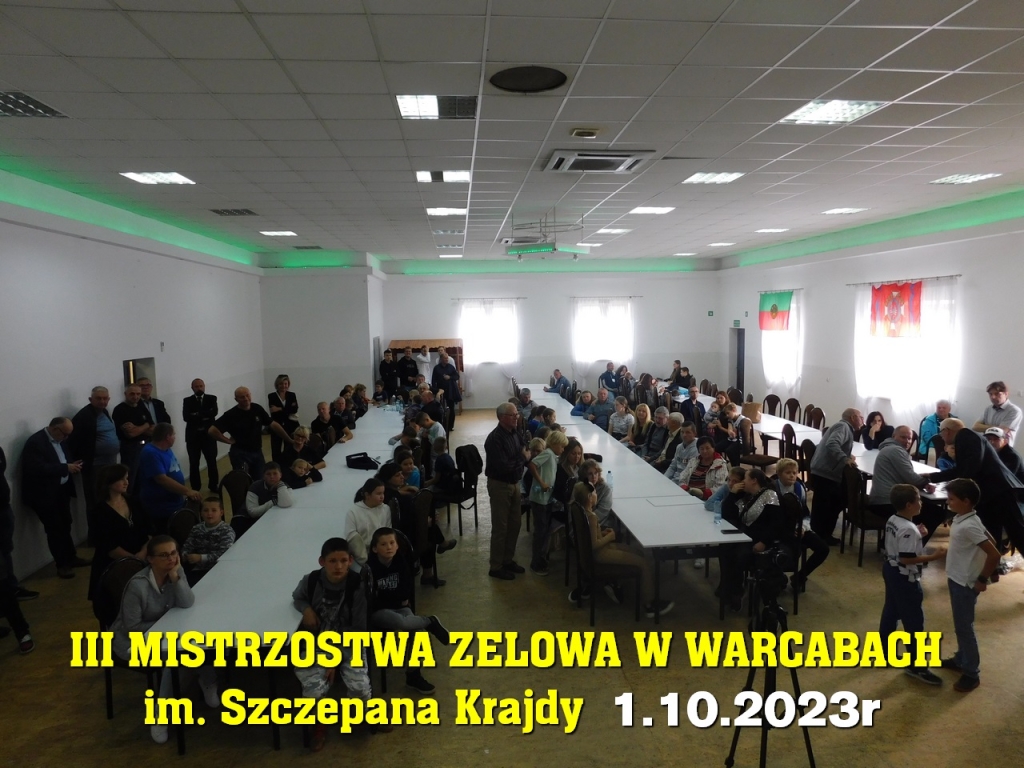 III Mistrzostwa Zelowa w Warcabach im. Szczepana Krajdy - 1.10.2023r