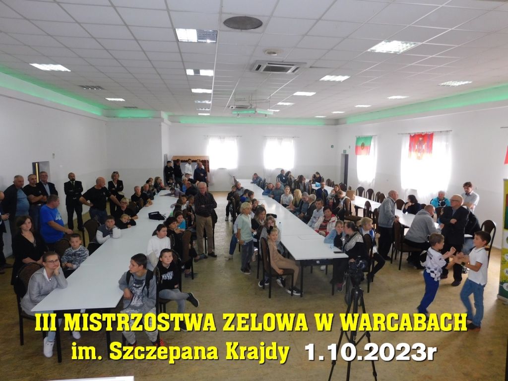 III Mistrzostwa Zelowa w Warcabach im. Szczepana Krajdy - 1.10.2023r