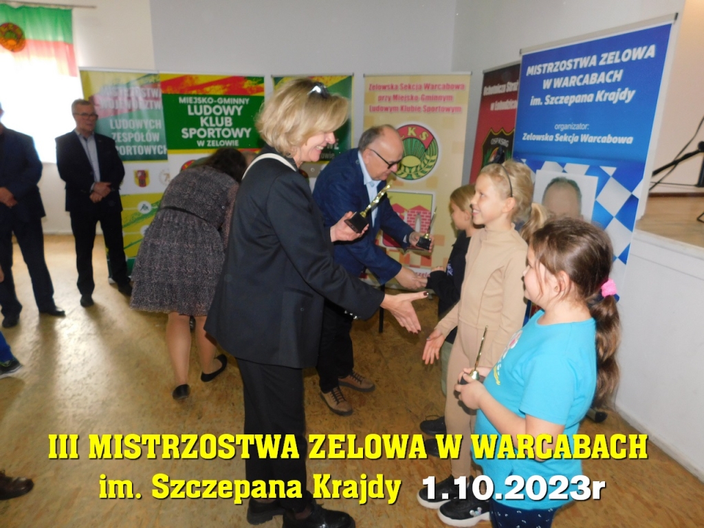III Mistrzostwa Zelowa w Warcabach im. Szczepana Krajdy - 1.10.2023r