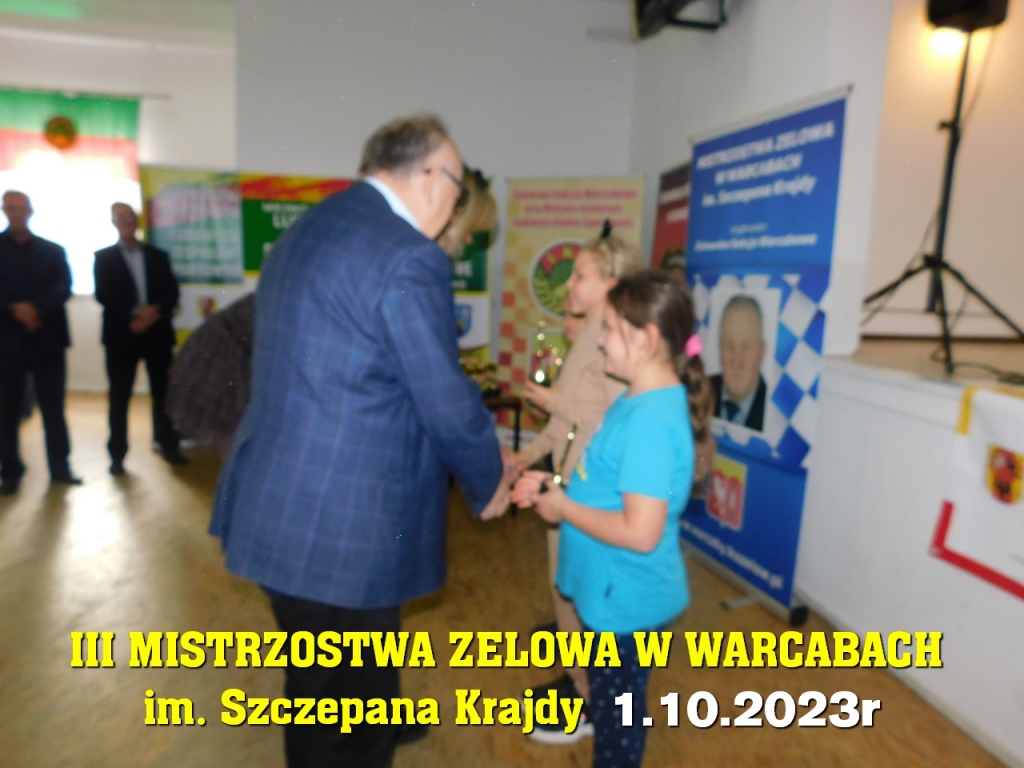 III Mistrzostwa Zelowa w Warcabach im. Szczepana Krajdy - 1.10.2023r