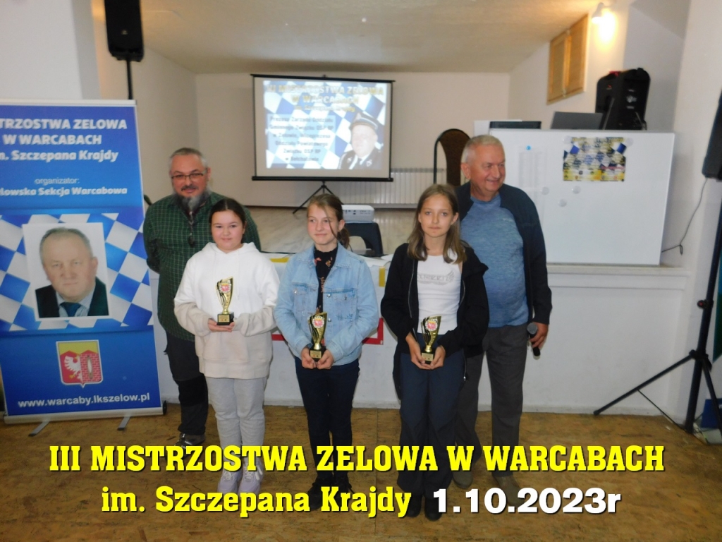 III Mistrzostwa Zelowa w Warcabach im. Szczepana Krajdy - 1.10.2023r
