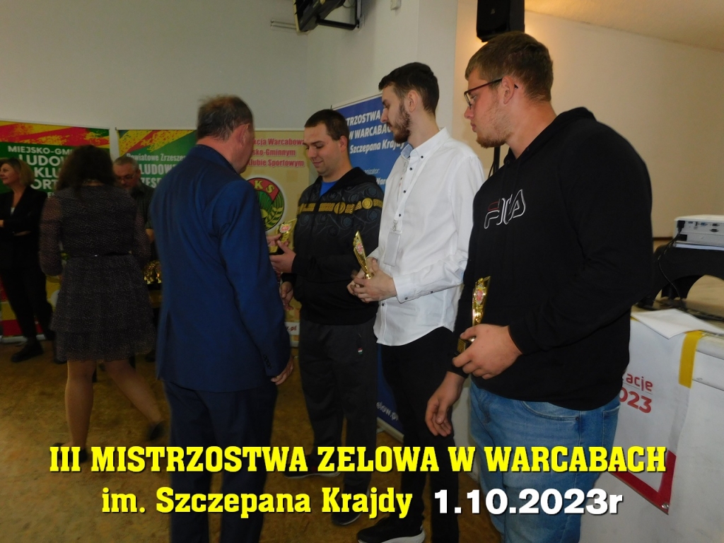 III Mistrzostwa Zelowa w Warcabach im. Szczepana Krajdy - 1.10.2023r