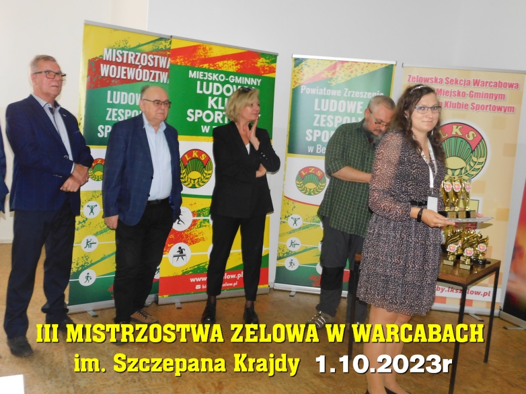 III Mistrzostwa Zelowa w Warcabach im. Szczepana Krajdy - 1.10.2023r