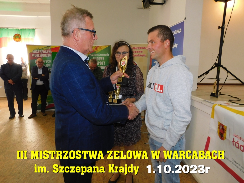 III Mistrzostwa Zelowa w Warcabach im. Szczepana Krajdy - 1.10.2023r