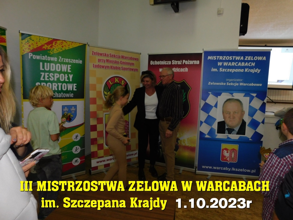 III Mistrzostwa Zelowa w Warcabach im. Szczepana Krajdy - 1.10.2023r