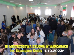 III Mistrzostwa Zelowa w Warcabach im. Szczepana Krajdy - 1.10.2023r
