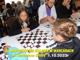 III Mistrzostwa Zelowa w Warcabach im. Szczepana Krajdy - 1.10.2023r
