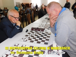 III Mistrzostwa Zelowa w Warcabach im. Szczepana Krajdy - 1.10.2023r