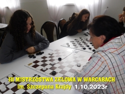 III Mistrzostwa Zelowa w Warcabach im. Szczepana Krajdy - 1.10.2023r