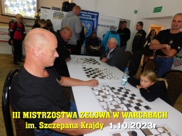 III Mistrzostwa Zelowa w Warcabach im. Szczepana Krajdy - 1.10.2023r