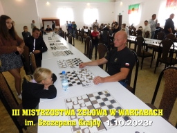 III Mistrzostwa Zelowa w Warcabach im. Szczepana Krajdy - 1.10.2023r