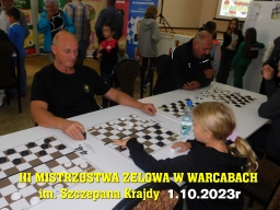 III Mistrzostwa Zelowa w Warcabach im. Szczepana Krajdy - 1.10.2023r