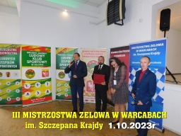 III Mistrzostwa Zelowa w Warcabach im. Szczepana Krajdy - 1.10.2023r