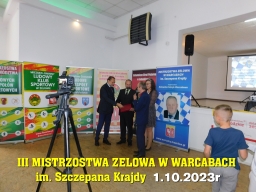 III Mistrzostwa Zelowa w Warcabach im. Szczepana Krajdy - 1.10.2023r