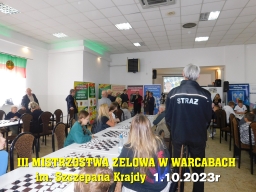 III Mistrzostwa Zelowa w Warcabach im. Szczepana Krajdy - 1.10.2023r