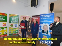 III Mistrzostwa Zelowa w Warcabach im. Szczepana Krajdy - 1.10.2023r