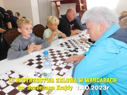 III Mistrzostwa Zelowa w Warcabach im. Szczepana Krajdy - 1.10.2023r