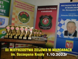 III Mistrzostwa Zelowa w Warcabach im. Szczepana Krajdy - 1.10.2023r