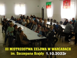 III Mistrzostwa Zelowa w Warcabach im. Szczepana Krajdy - 1.10.2023r