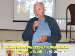 III Mistrzostwa Zelowa w Warcabach im. Szczepana Krajdy - 1.10.2023r