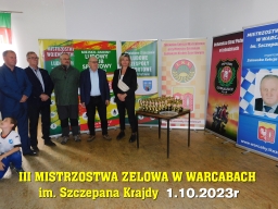 III Mistrzostwa Zelowa w Warcabach im. Szczepana Krajdy - 1.10.2023r