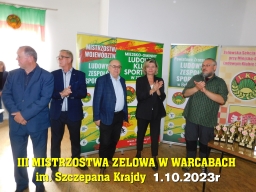 III Mistrzostwa Zelowa w Warcabach im. Szczepana Krajdy - 1.10.2023r