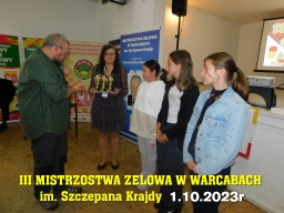 III Mistrzostwa Zelowa w Warcabach im. Szczepana Krajdy - 1.10.2023r