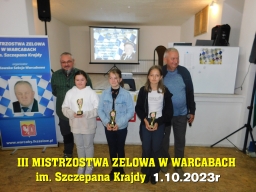 III Mistrzostwa Zelowa w Warcabach im. Szczepana Krajdy - 1.10.2023r