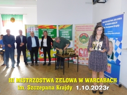 III Mistrzostwa Zelowa w Warcabach im. Szczepana Krajdy - 1.10.2023r