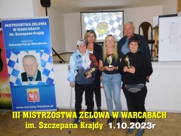 III Mistrzostwa Zelowa w Warcabach im. Szczepana Krajdy - 1.10.2023r