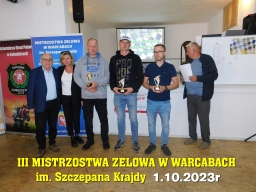 III Mistrzostwa Zelowa w Warcabach im. Szczepana Krajdy - 1.10.2023r