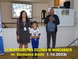 III Mistrzostwa Zelowa w Warcabach im. Szczepana Krajdy - 1.10.2023r