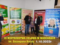 III Mistrzostwa Zelowa w Warcabach im. Szczepana Krajdy - 1.10.2023r