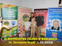 III Mistrzostwa Zelowa w Warcabach im. Szczepana Krajdy - 1.10.2023r