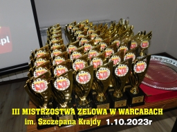 III Mistrzostwa Zelowa w Warcabach im. Szczepana Krajdy - 1.10.2023r