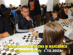 III Mistrzostwa Zelowa w Warcabach im. Szczepana Krajdy - 1.10.2023r