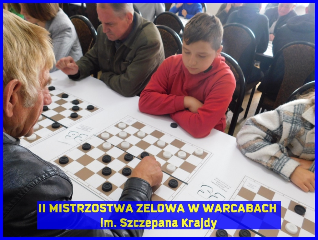 II Mistrzostwa Zelowa w Warcabach im. Szczepana Krajdy - OSP Łobudzice, 2022 rok