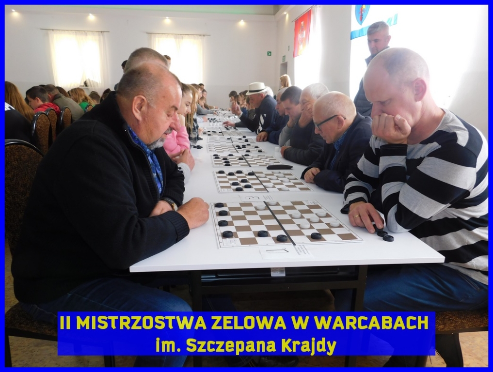 II Mistrzostwa Zelowa w Warcabach im. Szczepana Krajdy - OSP Łobudzice, 2022 rok