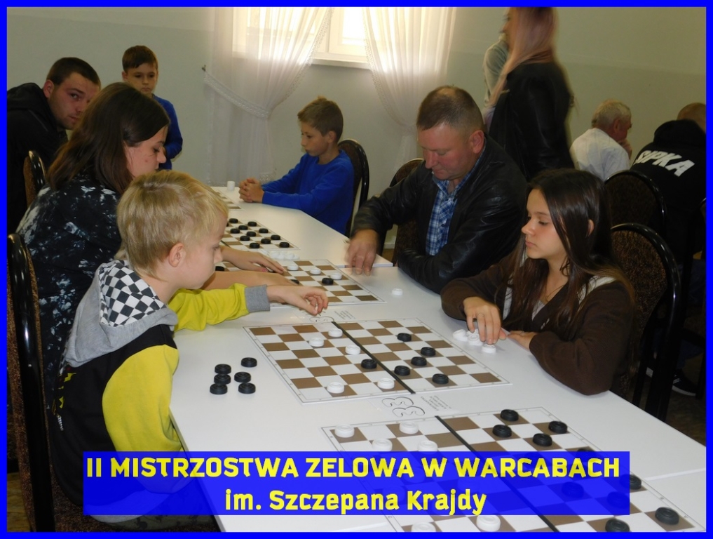 II Mistrzostwa Zelowa w Warcabach im. Szczepana Krajdy - OSP Łobudzice, 2022 rok