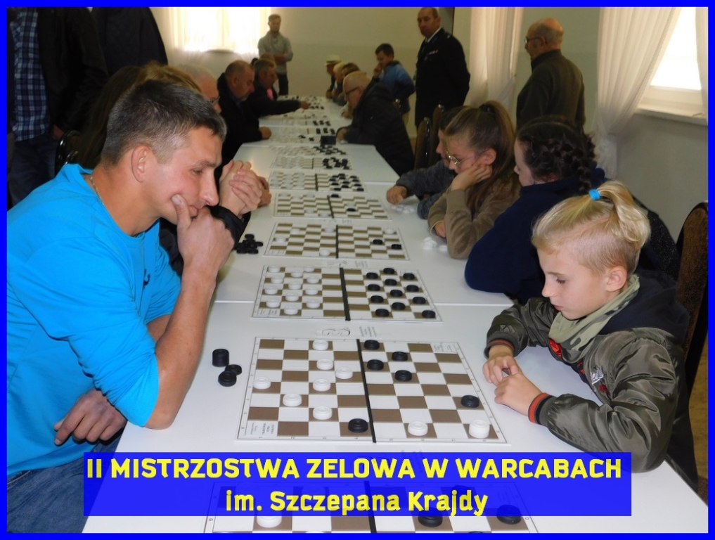 II Mistrzostwa Zelowa w Warcabach im. Szczepana Krajdy - OSP Łobudzice, 2022 rok