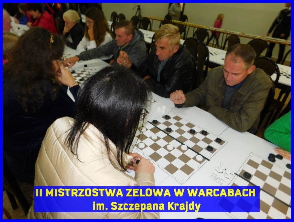 II Mistrzostwa Zelowa w Warcabach im. Szczepana Krajdy - OSP Łobudzice, 2022 rok