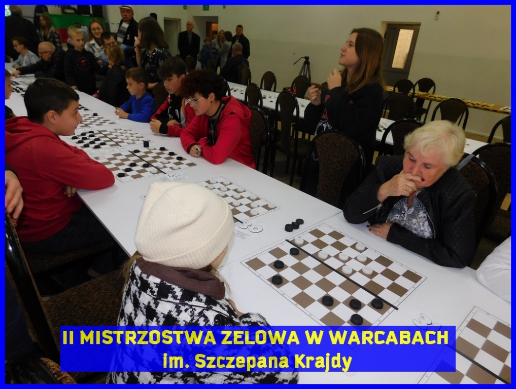 II Mistrzostwa Zelowa w Warcabach im. Szczepana Krajdy - OSP Łobudzice, 2022 rok