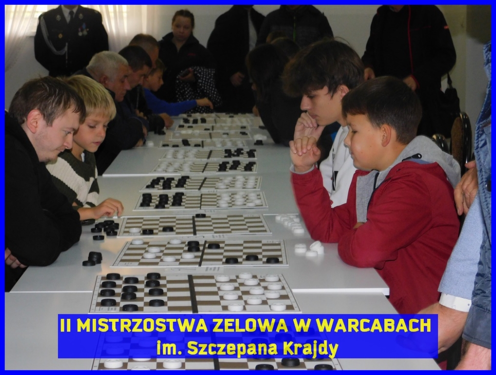 II Mistrzostwa Zelowa w Warcabach im. Szczepana Krajdy - OSP Łobudzice, 2022 rok