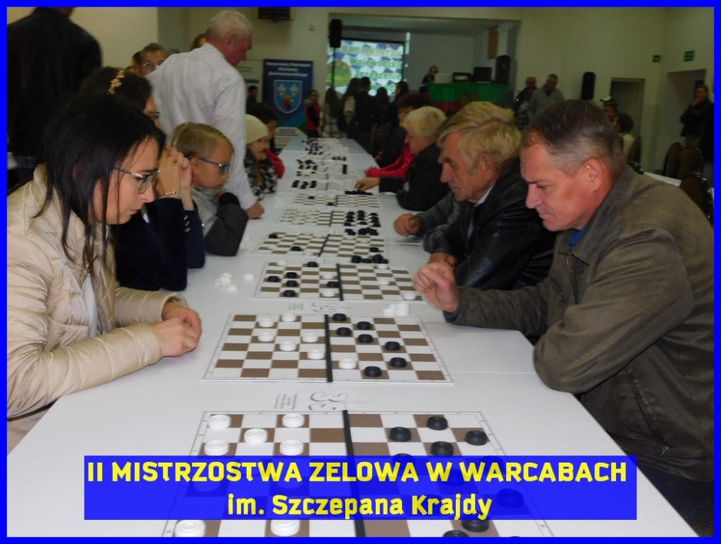 II Mistrzostwa Zelowa w Warcabach im. Szczepana Krajdy - OSP Łobudzice, 2022 rok